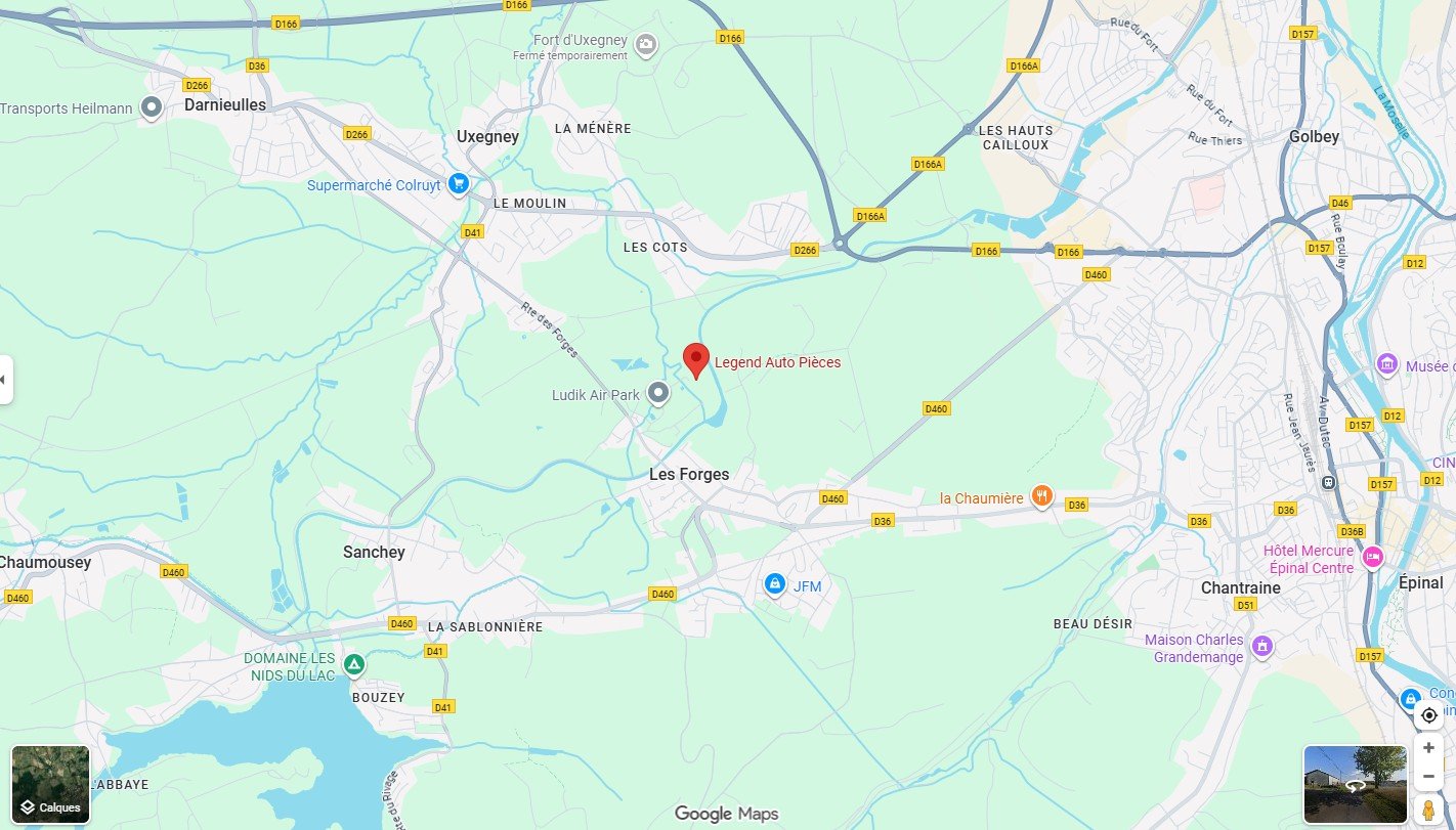 legendautopieces legend-auto-piece-Les-Forges- Contact  